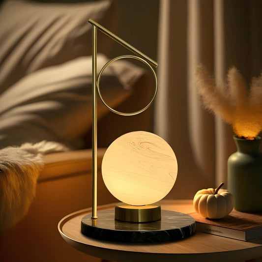 Lunar Marble Desk Lamp