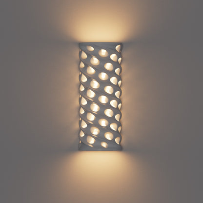 Simple White Ceramic Wall Lamp