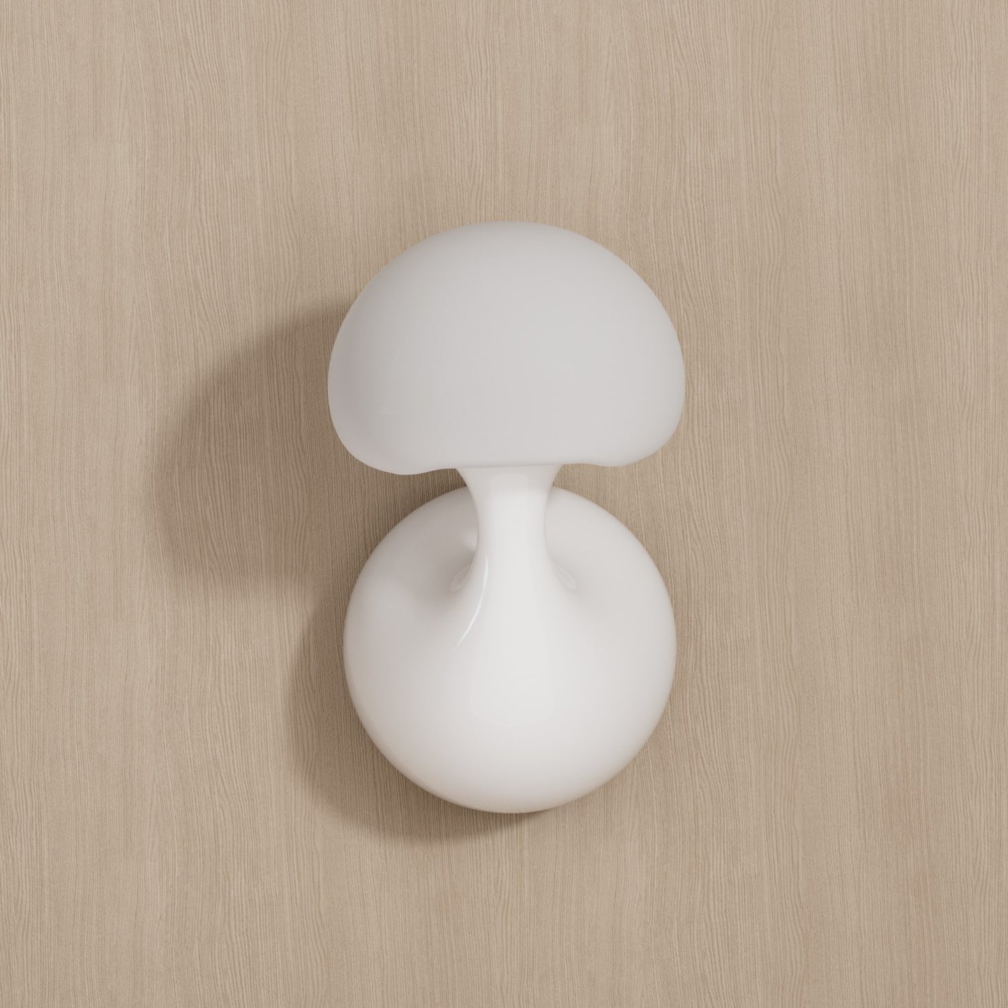 Mushroom Shaped Ceramic Wall Lamp