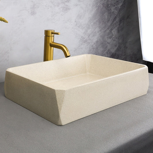 CSK-1009 Minimally Designed Cement Countertop Basin