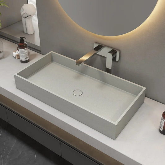 CSK-1011 Ultra Thin Cement Platform Basin