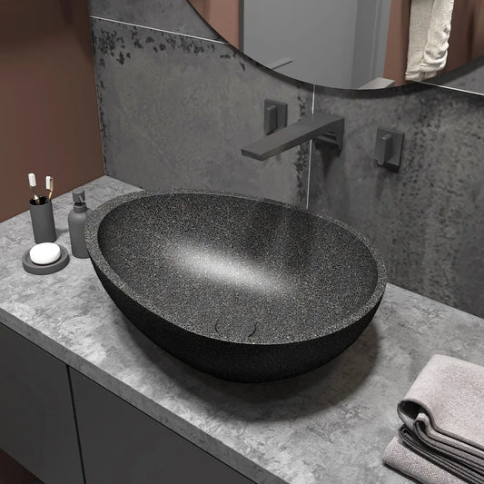 CS-015 Apartment Bathroom Handmade Wash Sink