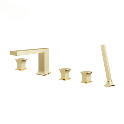 Luxury Brass Single Handle Wash Basin Faucet