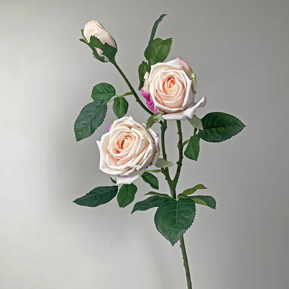 Simulated Rose 3 Head With Realistic Touch