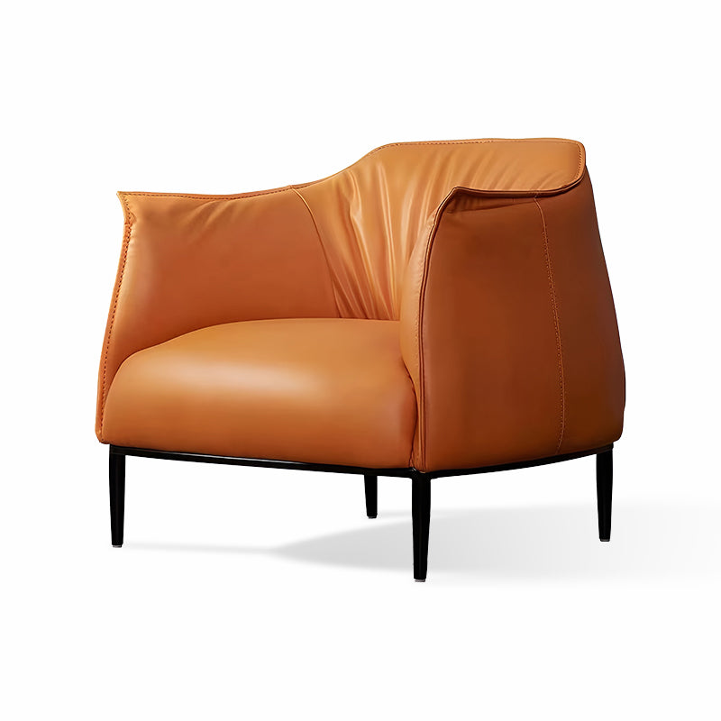 Modern Luxury Nordic Leather Chair Tiger Single Sofa