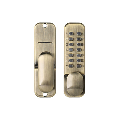 Rainproof Keyless Zinc Alloy Outdoor Password Lock