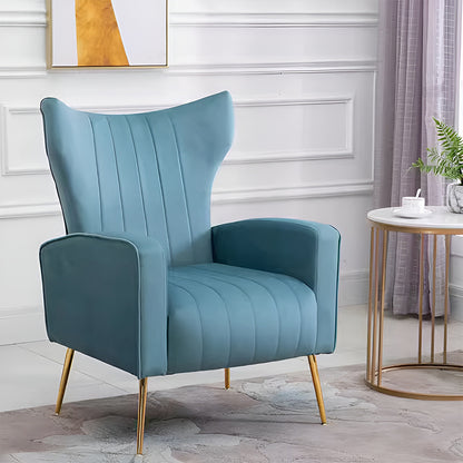 Американский стиль воск высокой плотности губка гостиная досуг современный одиночный диван свадебное кресло