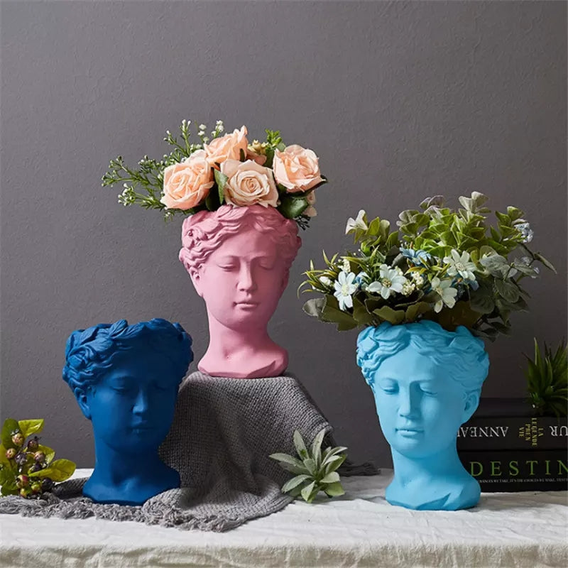 CV-001 Цементная художественная ваза для цветов