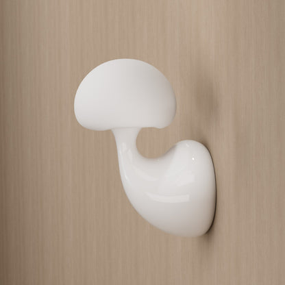 Mushroom Shaped Ceramic Wall Lamp