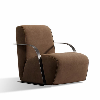 Удобное мягкое кресло с рисунком «гусиные лапки», современный одноместный диван-стул
