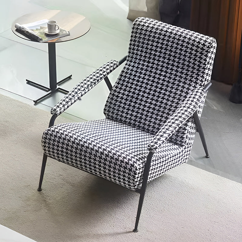 Одиночный стул для ногтя дома с решеткой для птиц, светлый роскошный простой для гостиной для гостей