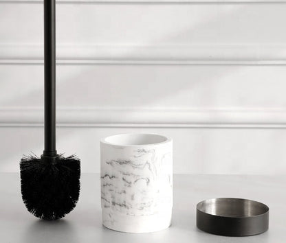 Bathroom Accessories Set Toilet Brush Holder With Metal Base