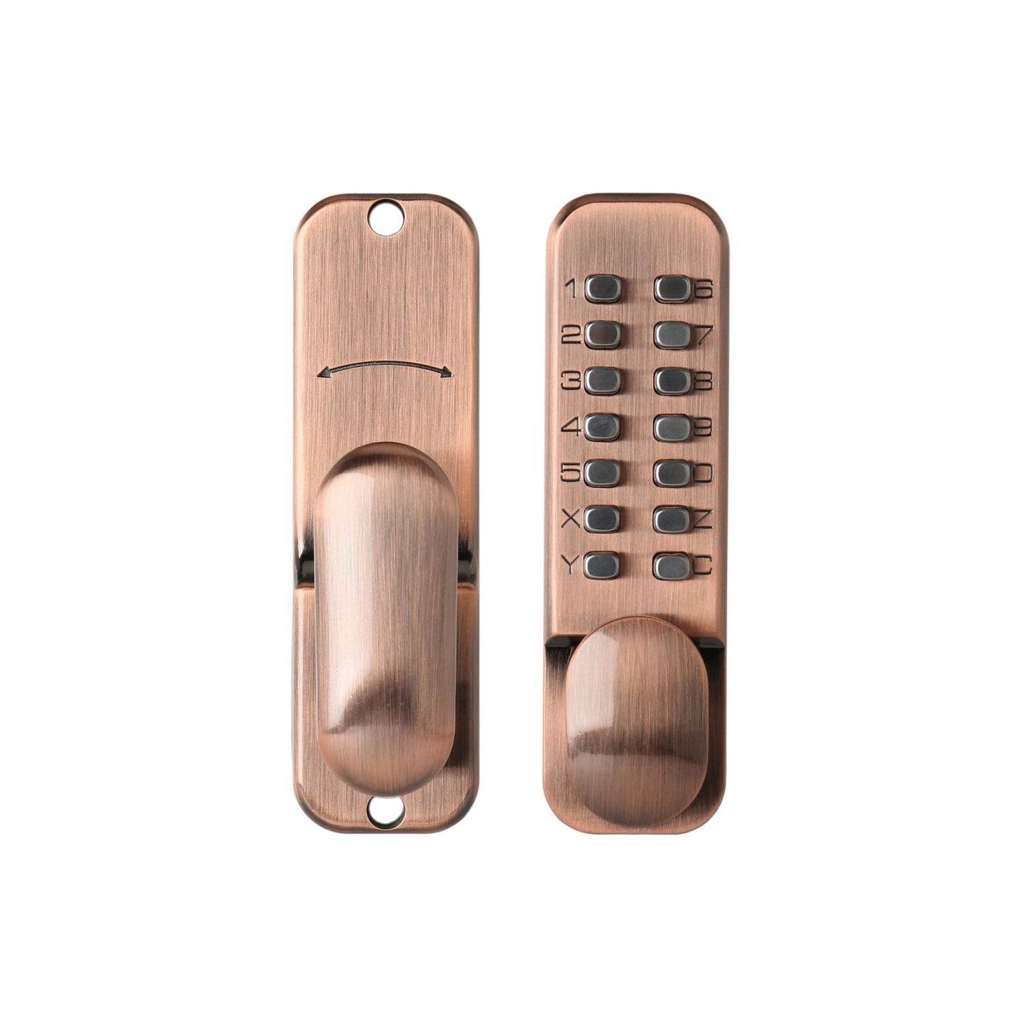 Rainproof Keyless Zinc Alloy Outdoor Password Lock