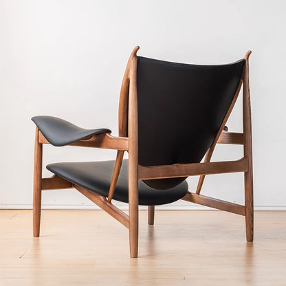 Античный дизайн Стиль Вождь Кожаный диван для отдыха Гостиная Одиночный стул