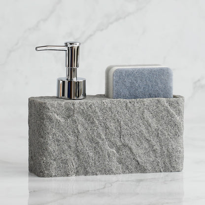 2023 New Design Modern Kitchen Soap Dispenser Set With Sponge