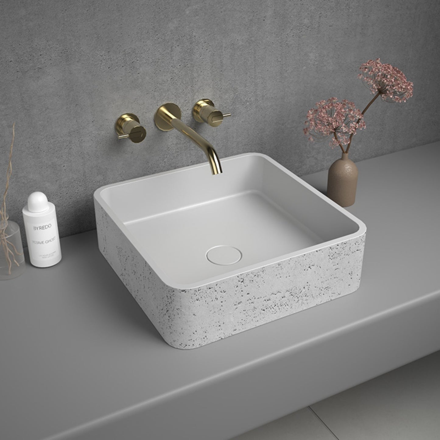 Square Cement Basin