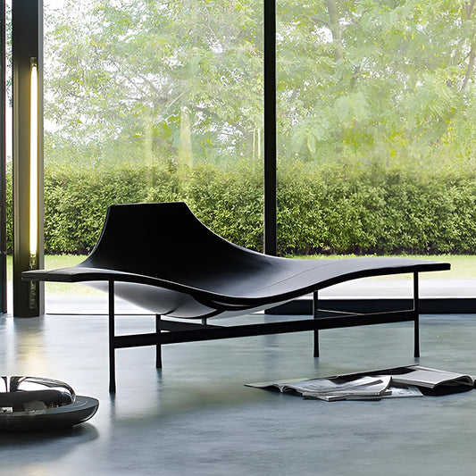 Latest Design Celebrity Terminal Minimalist Lounge Chair Irregular Chaise Sofa