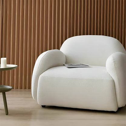 Новейший итальянский дизайн, диван для гостиной, художественная ткань, один стул, удобный