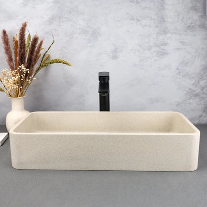 CS-008 Eco-friendly Concrete Wash Basin Hand-made Bathroom Sink