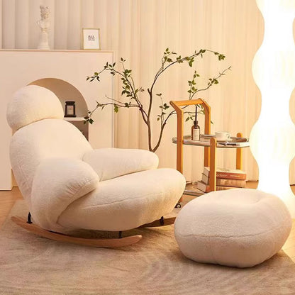 Минималистский дизайн, кресло-качалка для мамы, мягкое кресло для гостиной, спальни