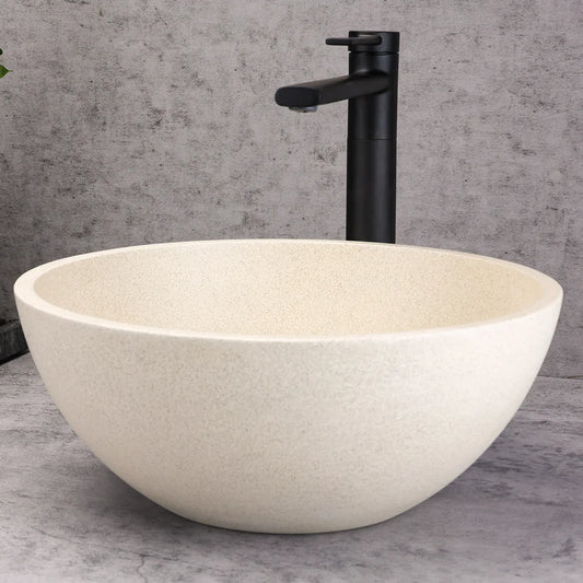 CS-012 Concrete Wash Basin Hotel Bathroom Hand Washing Bowl