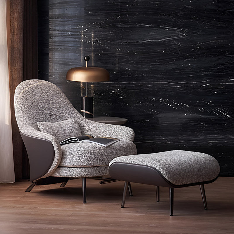 Itala Moderna Komforta Sofa Seĝo Por Salono Dormoĉambro