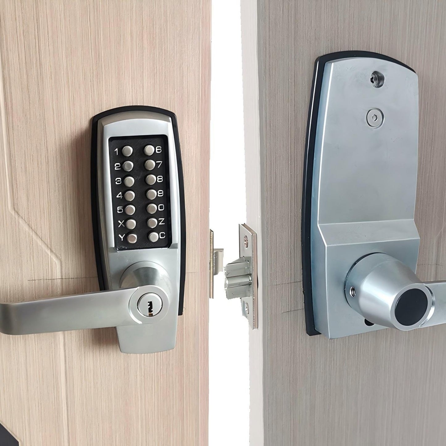 14-Digit Waterproof Keypad Deadbolt Lock