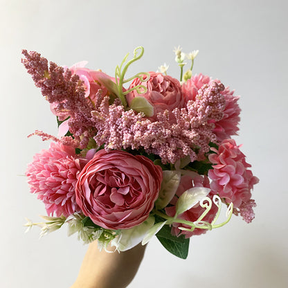 Имитация букета роз Свадебные ручные цветы