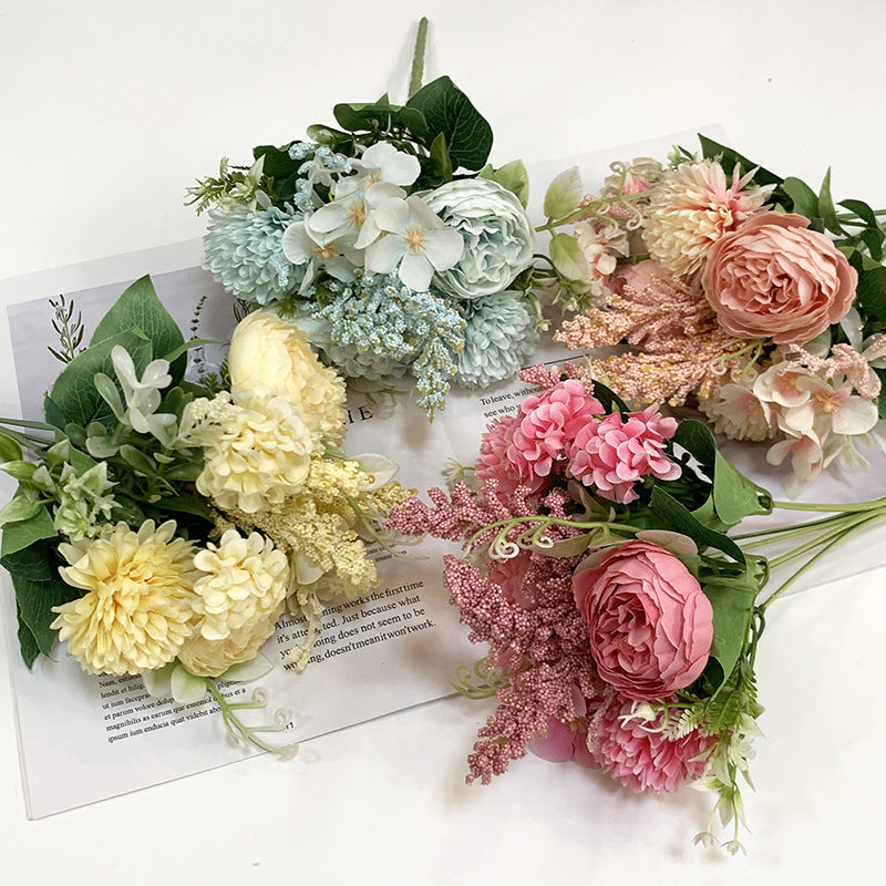 Имитация букета роз Свадебные ручные цветы