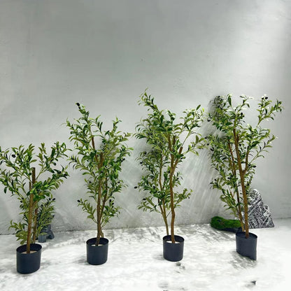 Disassembly and assembly of olive tree simulation plants