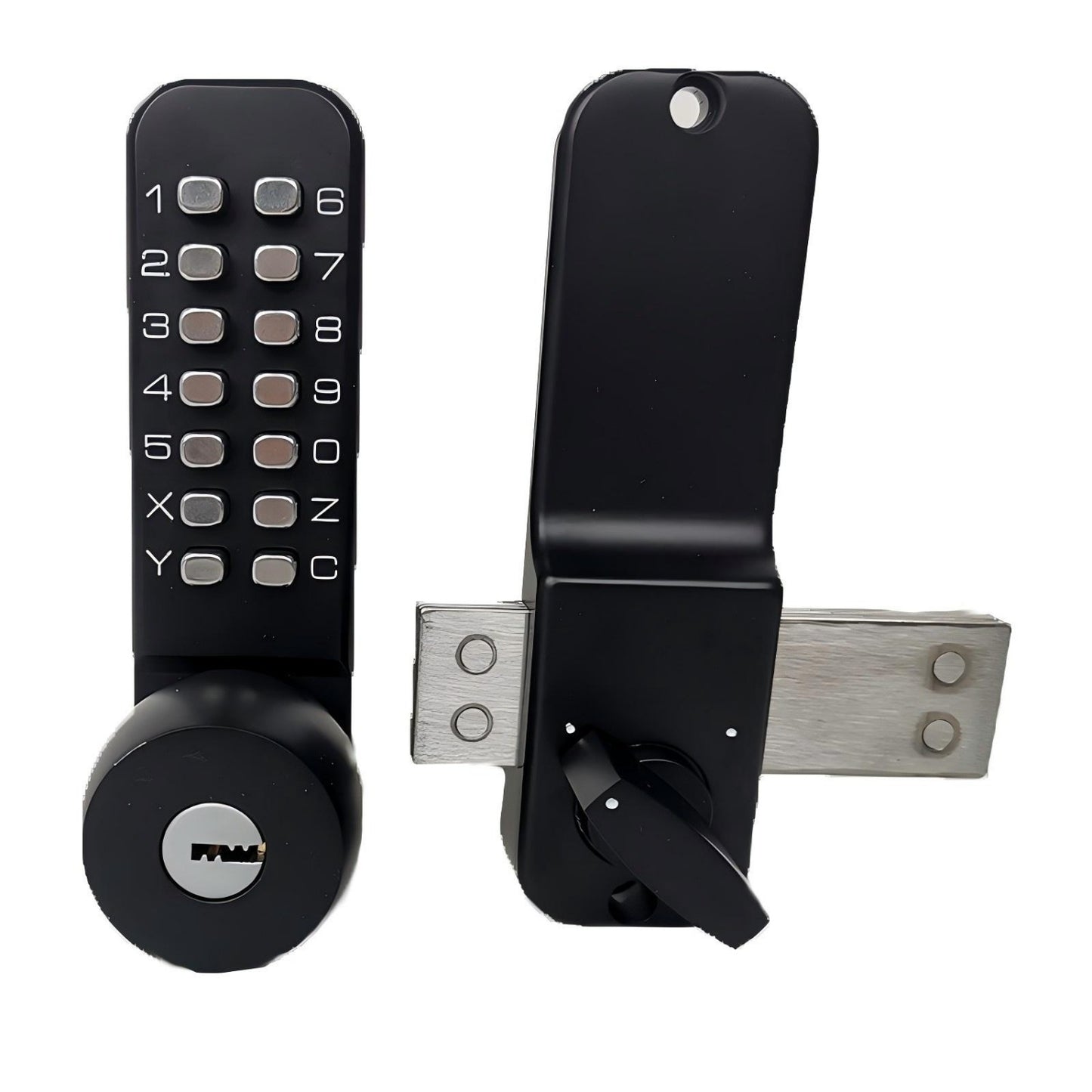 Iron Gate Aluminum Keypad Lock with Handle