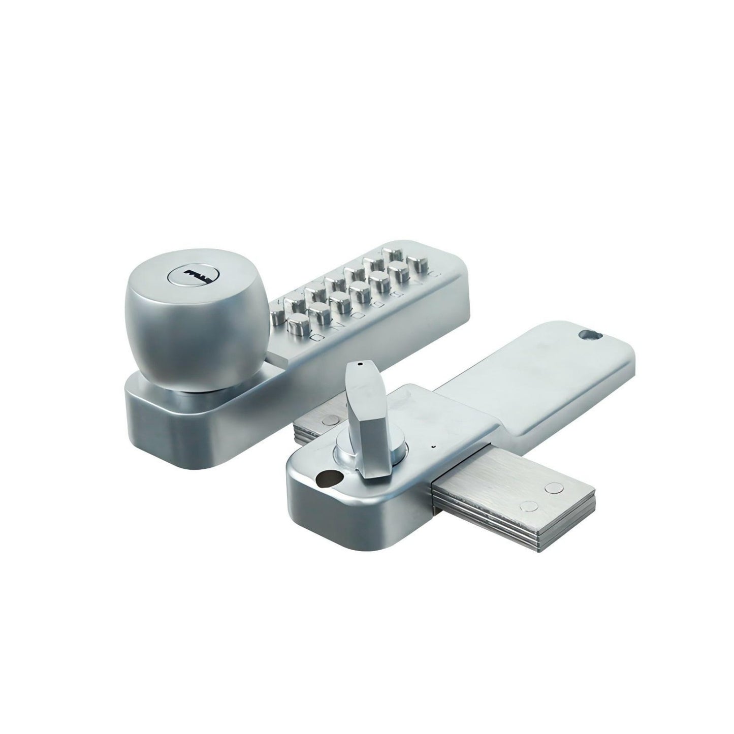 Iron Gate Aluminum Keypad Lock with Handle