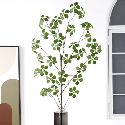 Реквизит для фотографий с имитацией зеленого растения в виде листьев лотоса
