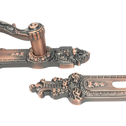 Red Bronze Zinc Alloy Outdoor Gate Lock