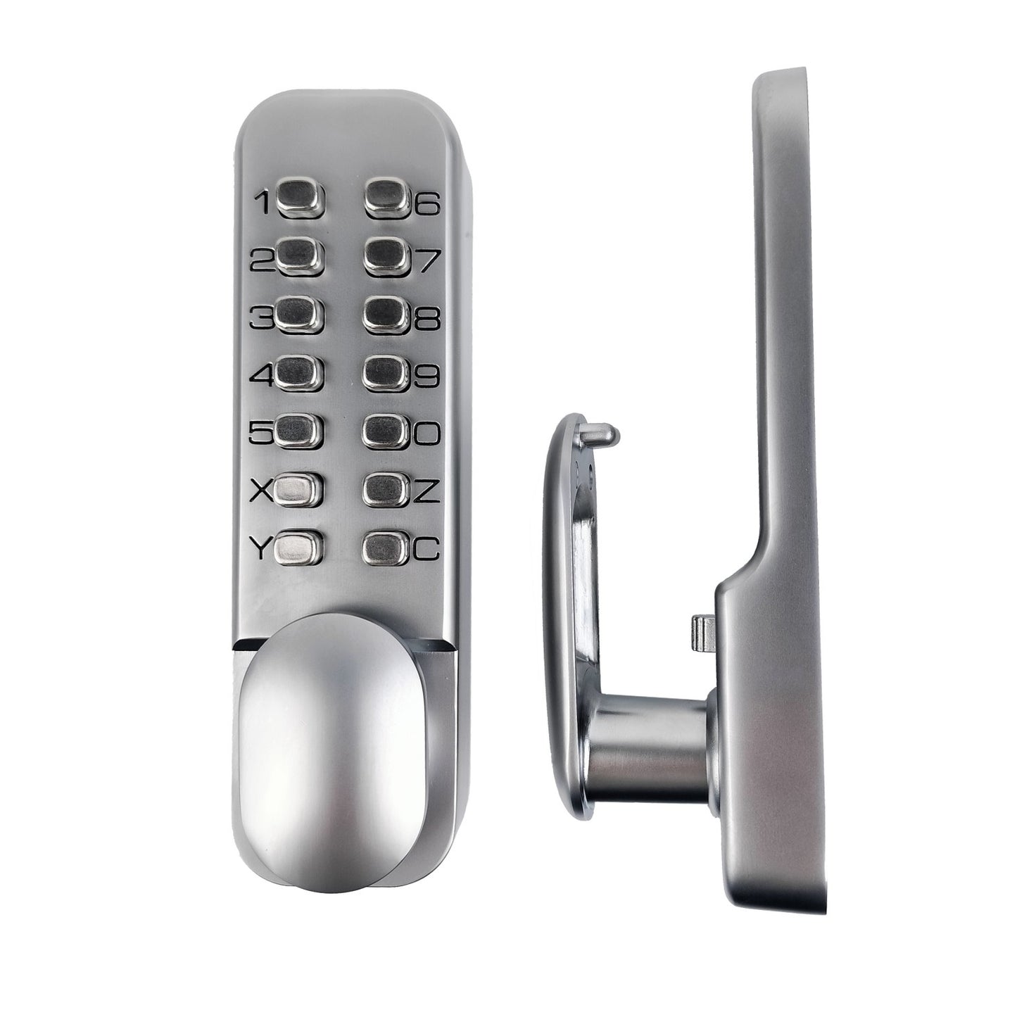 Outdoor Keyless Push Button Gate Lock