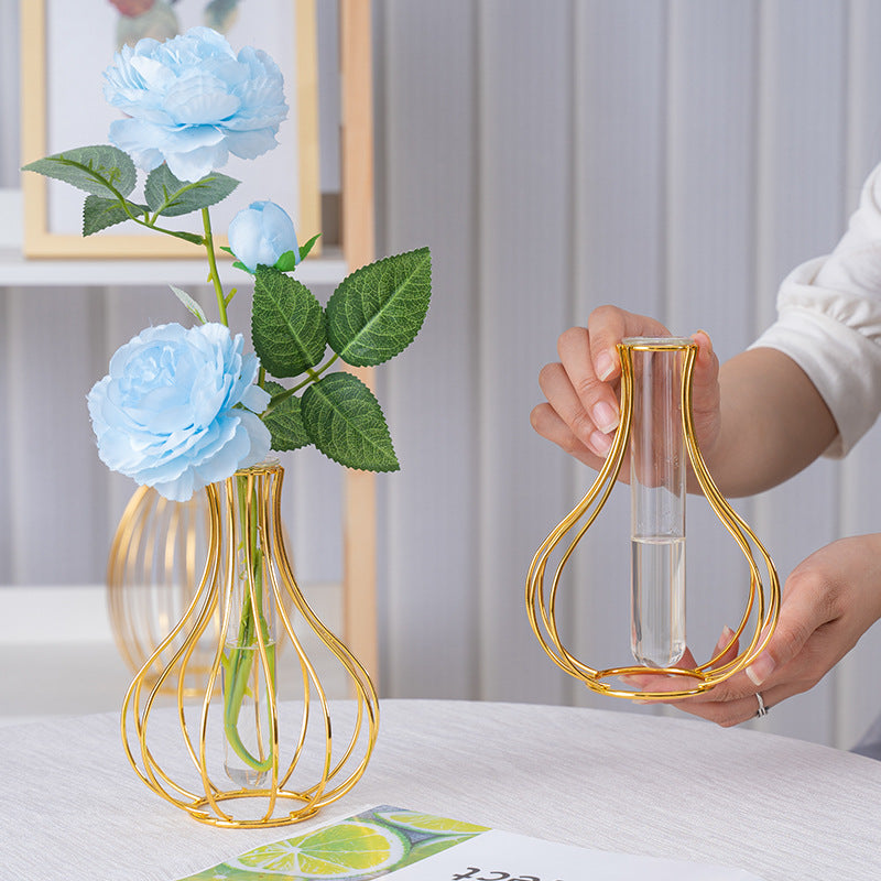 Glass Test Tube Vase