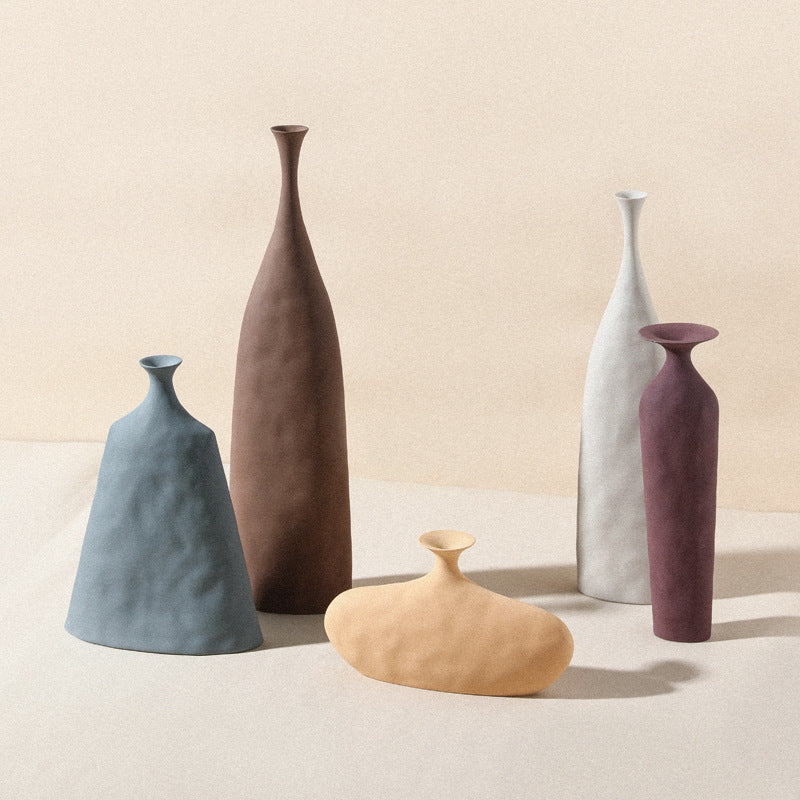 Morandi Ceramic Vase Decorations And Ornaments