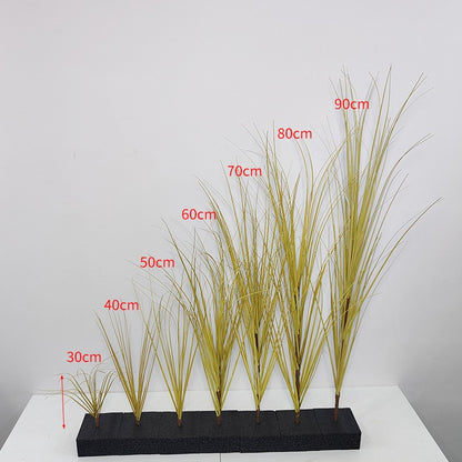 Simulated Grass Fireproof Soft Decoration Single Onion Grass