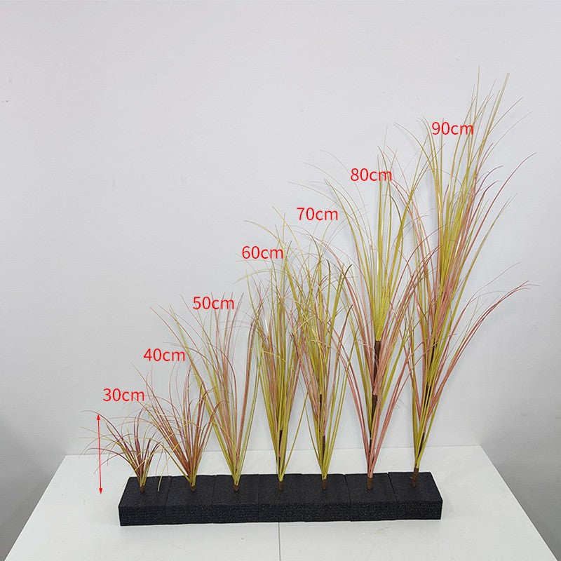 Simulated Grass Fireproof Soft Decoration Single Onion Grass