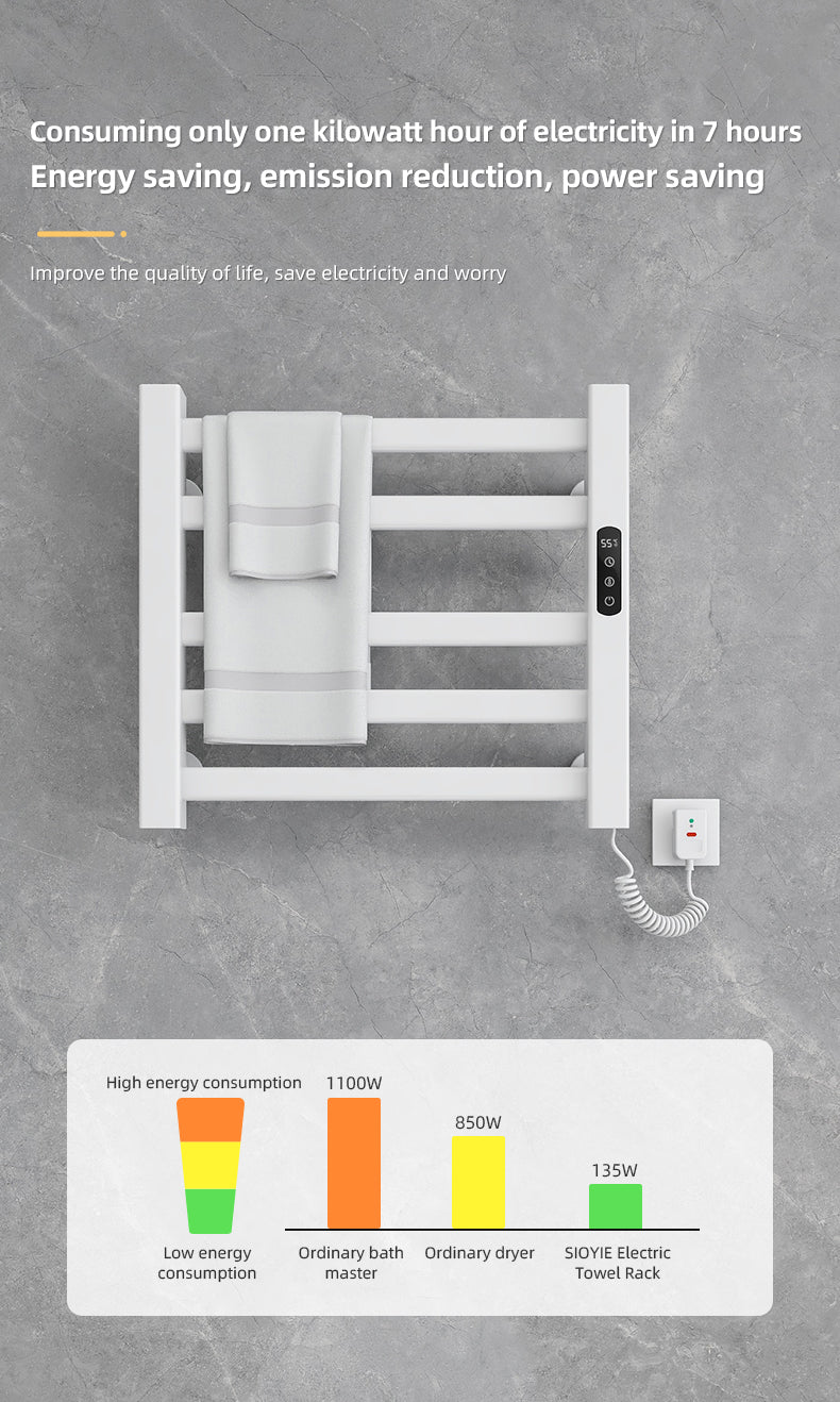 R308 Smart Electric Towel Rack