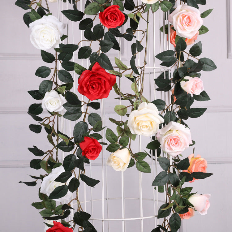 Simulated Rose Vine Wedding Decoration