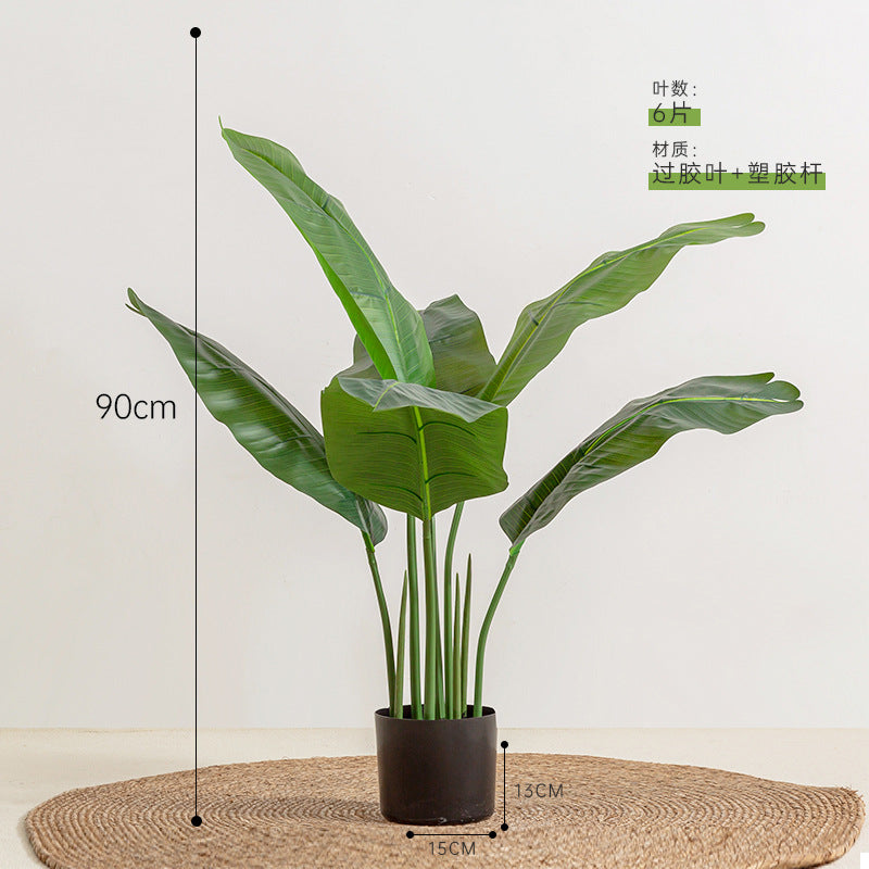 Wholesale Simulation Of Tourist Banana Potted Indoor Home Plants