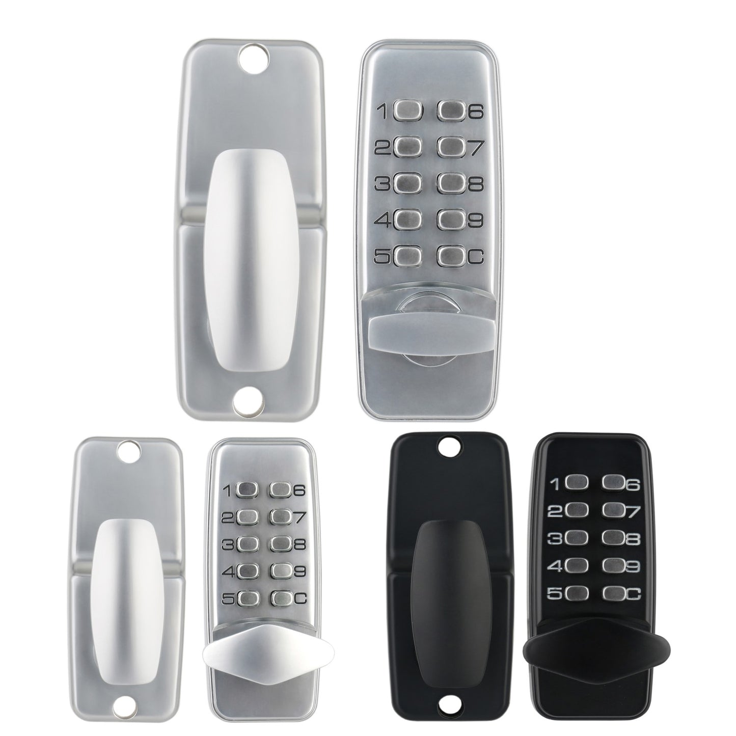 Waterproof 10-Key Keyless Mechanical Code Lock