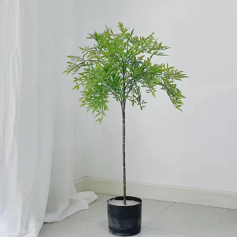 Simulated Plant Nantianzhu Potted Indoor False Green Plant