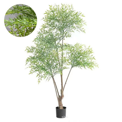 Simulated Plant Nantianzhu Potted Indoor False Green Plant