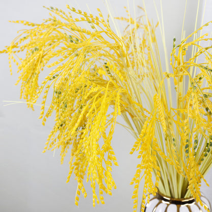 Имитированные рисовые искусственные пластиковые колосья пшеницы