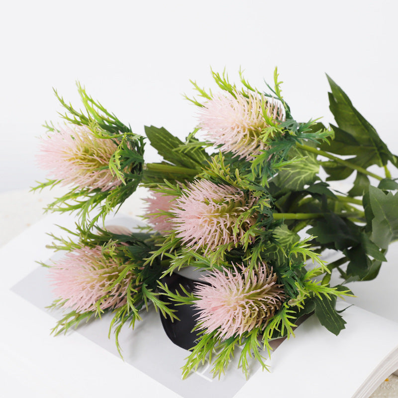 Indoor Flower Arrangement of Simulated Celery Flowers