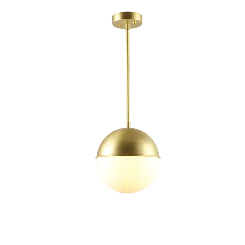 Nordic Design Three Lights Gold Polish Dinning Modern Pendant Lamp